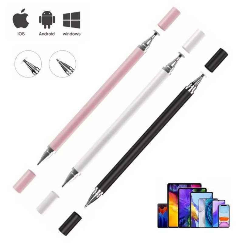 Drawing Tablet Pen Accessories - 1/2/8pcs 2 In 1 Universal Stylus