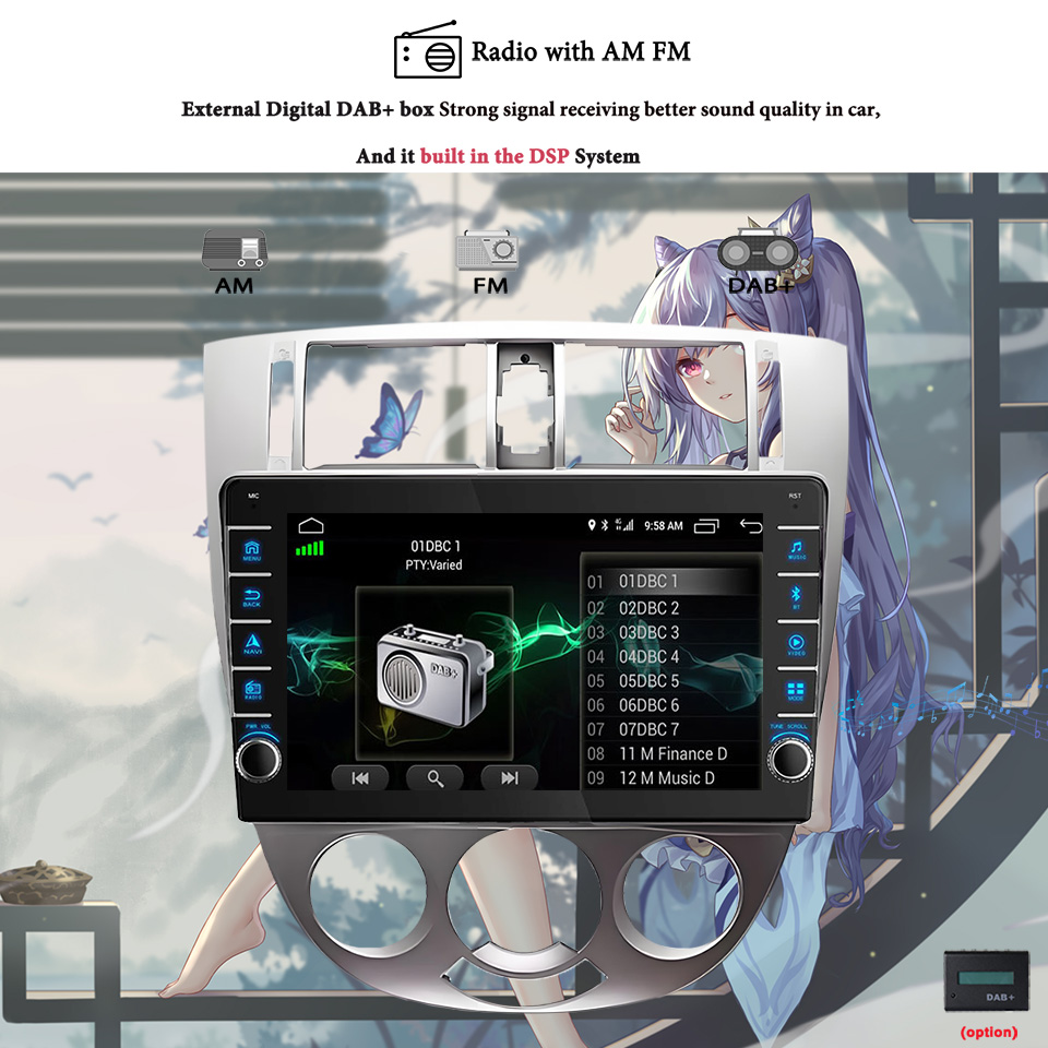 8G+128G Android 14 For Chevrol - Tablet Danish Mobile & Accessories Faisalabad recension och pris