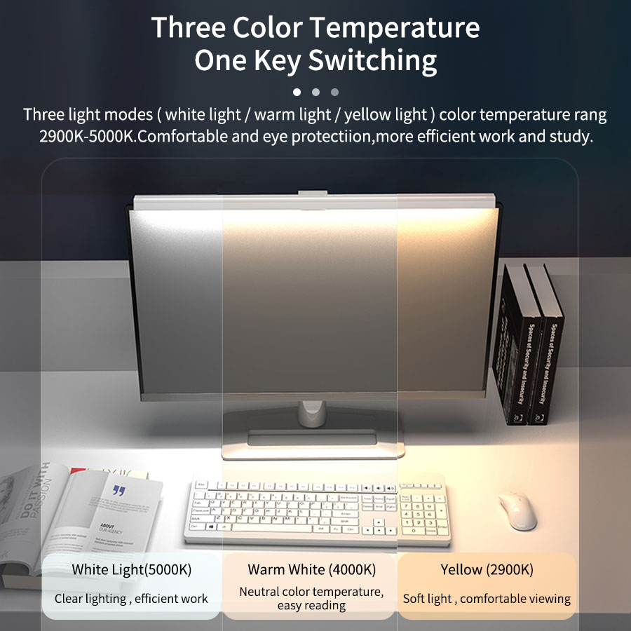 50cm LED Monitor Light Bar Scr - Tablet Lap Desk recension och pris