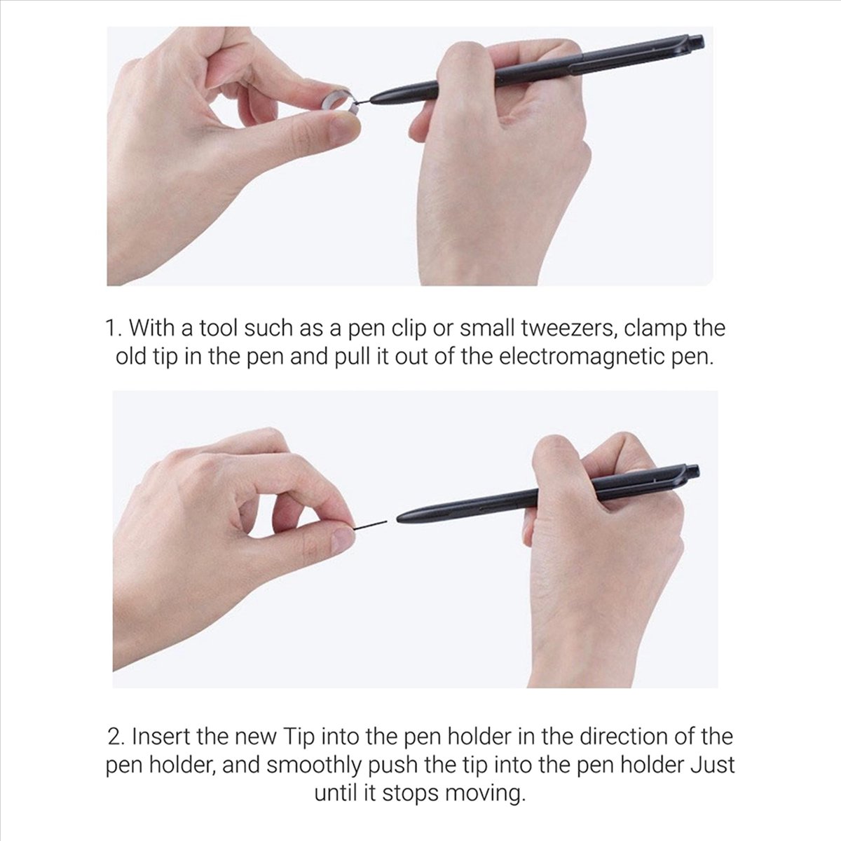 50PCS Marker Pen Tips for Rema - Stylus Replacement Tip recension och pris