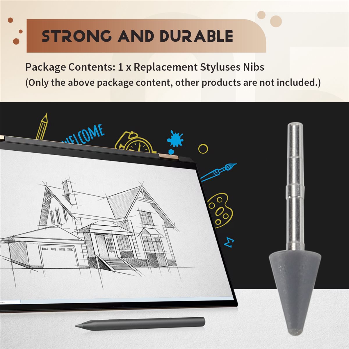 Active Phase Styluses Nibs Rep - Stylus Replacement Tip recension och pris