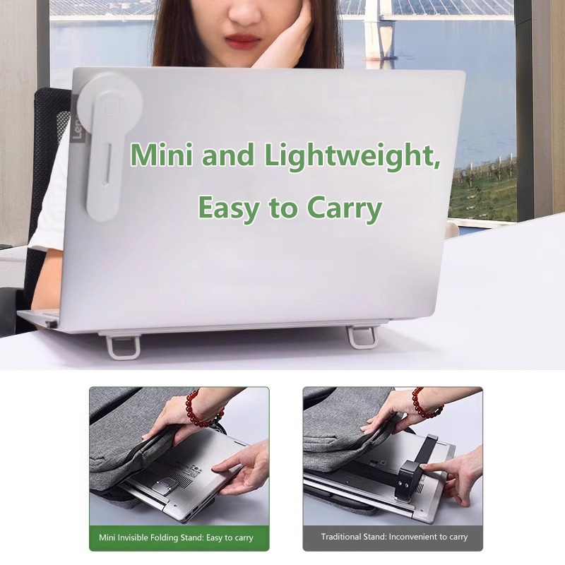 Mini Portable Laptop Stand Hol - Tablet Lap Desk recension och pris