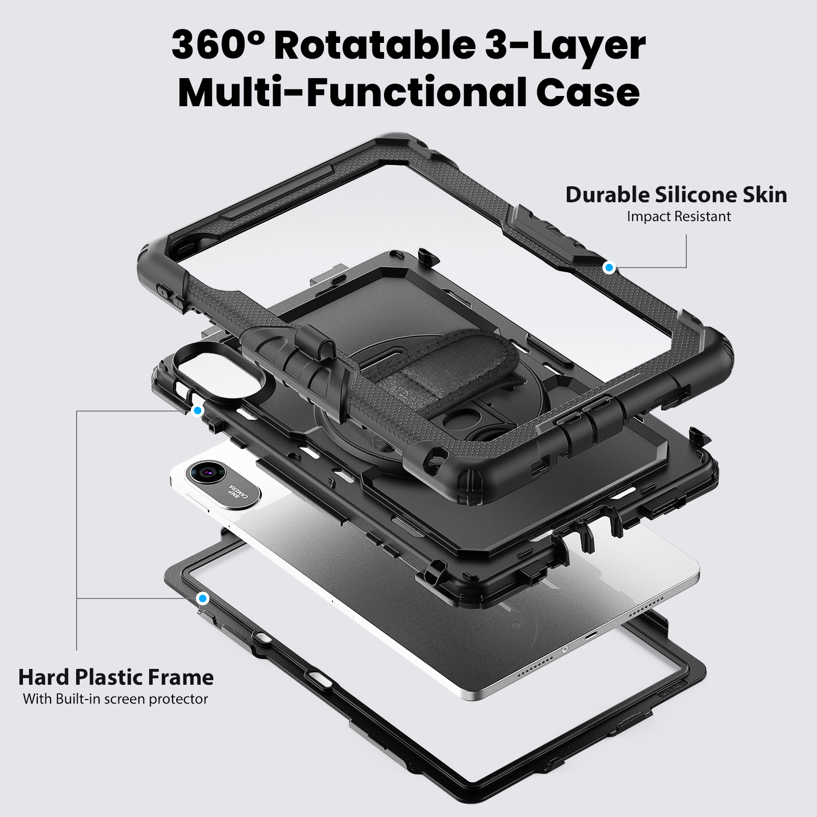 Heavy Duty Protective Case for - Redmi Tablet Accessories recension och pris