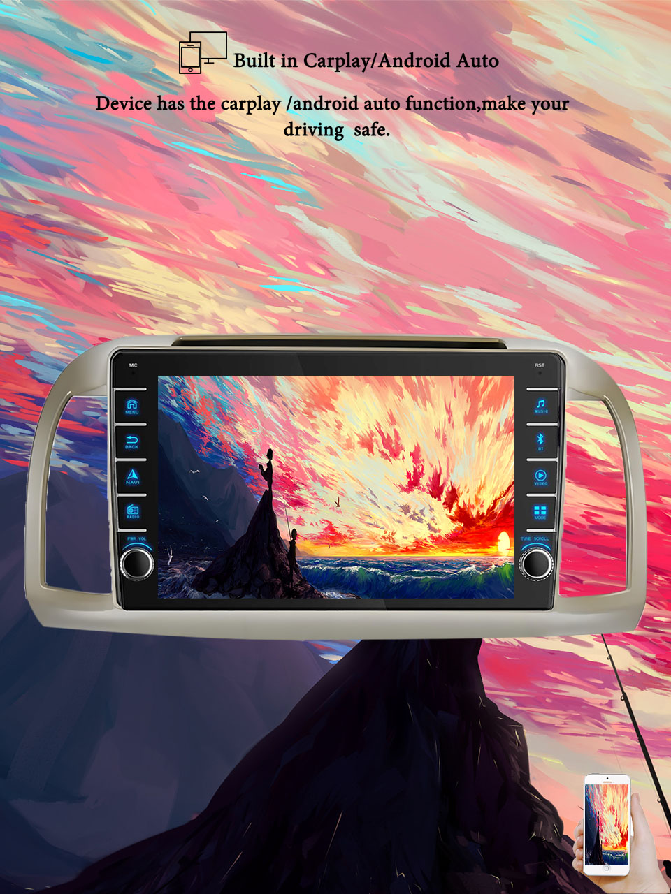 8G+128G Android 14 For Nissan  - Tablet Danish Mobile & Accessories Faisalabad recension och pris