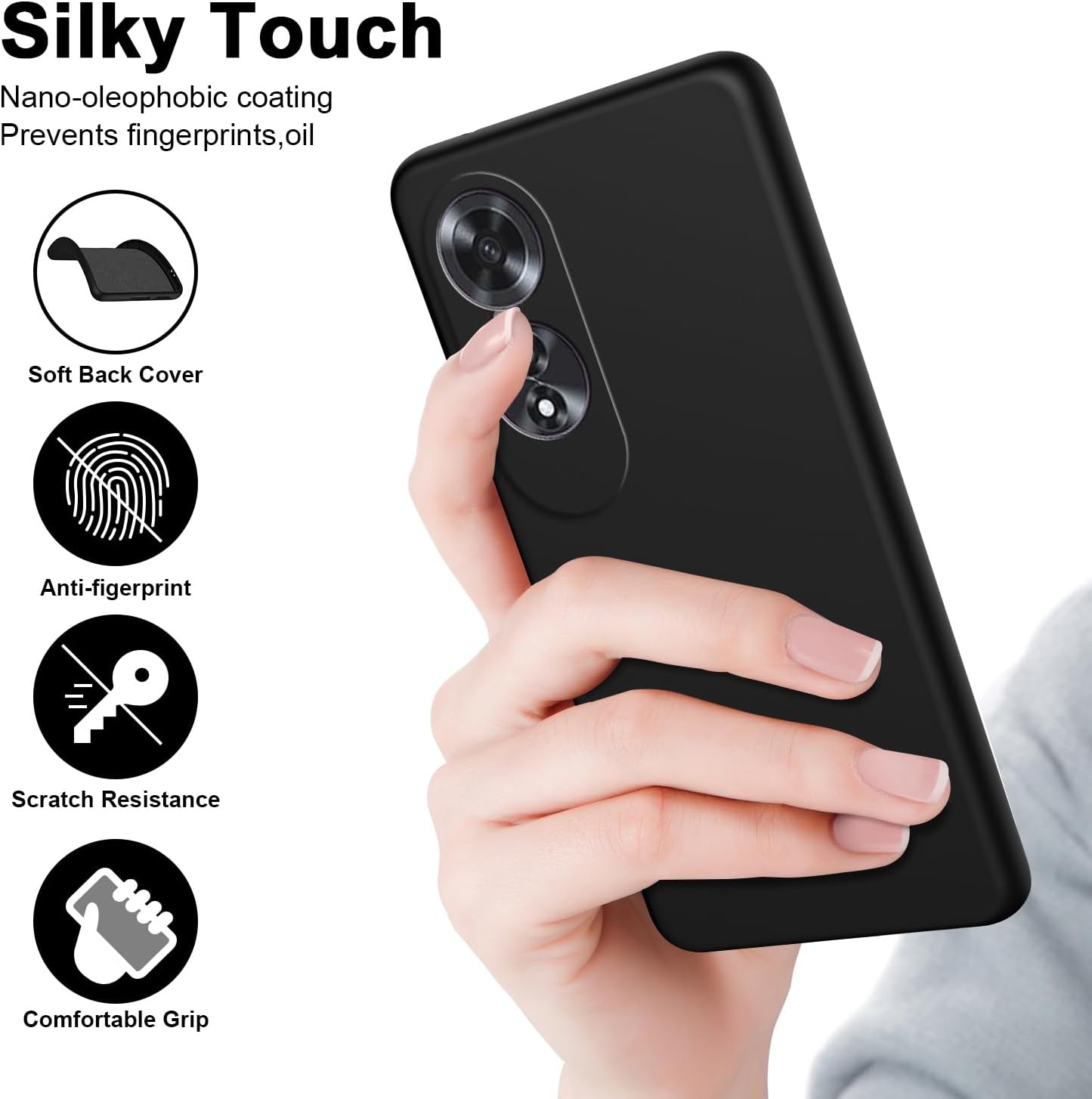 Flexible Liquid Silicone TPU C - Oppo Tablet Accessories recension och pris