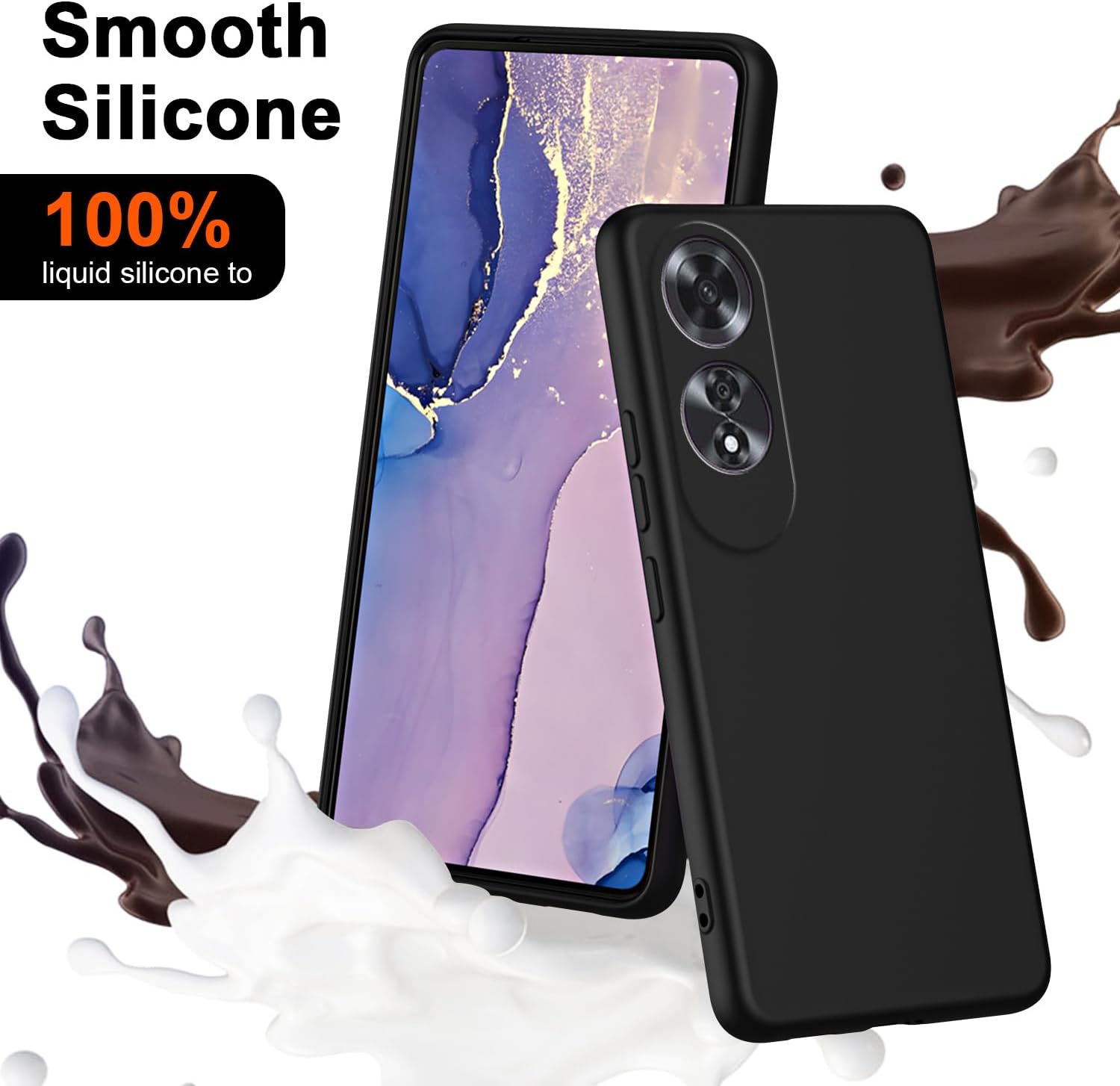 Flexible Liquid Silicone TPU C - Oppo Tablet Accessories recension och pris