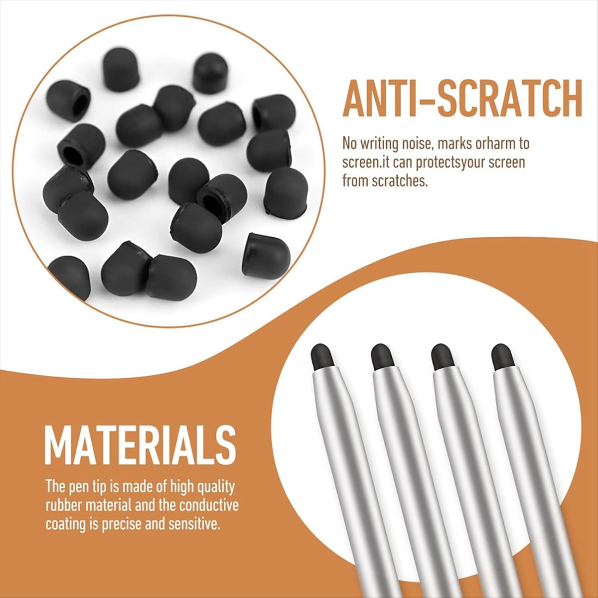 A99X 45Pcs for Pen Tips Replac - Stylus Replacement Tip recension och pris
