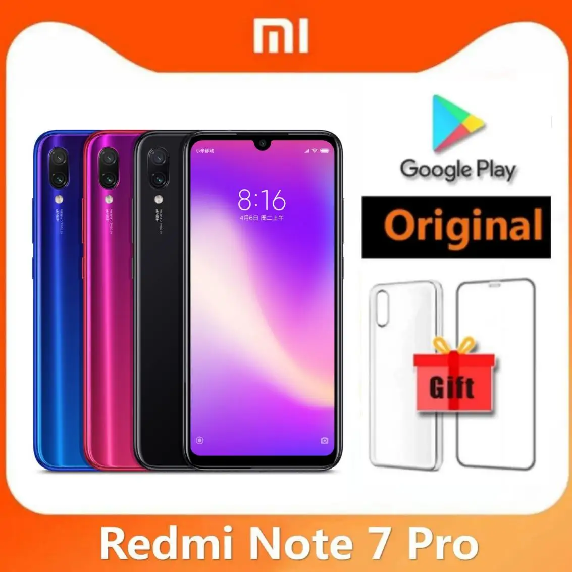 Xiaomi Redmi Note 7 PRO Origin - Mobile & Tablet Accessories recension och pris