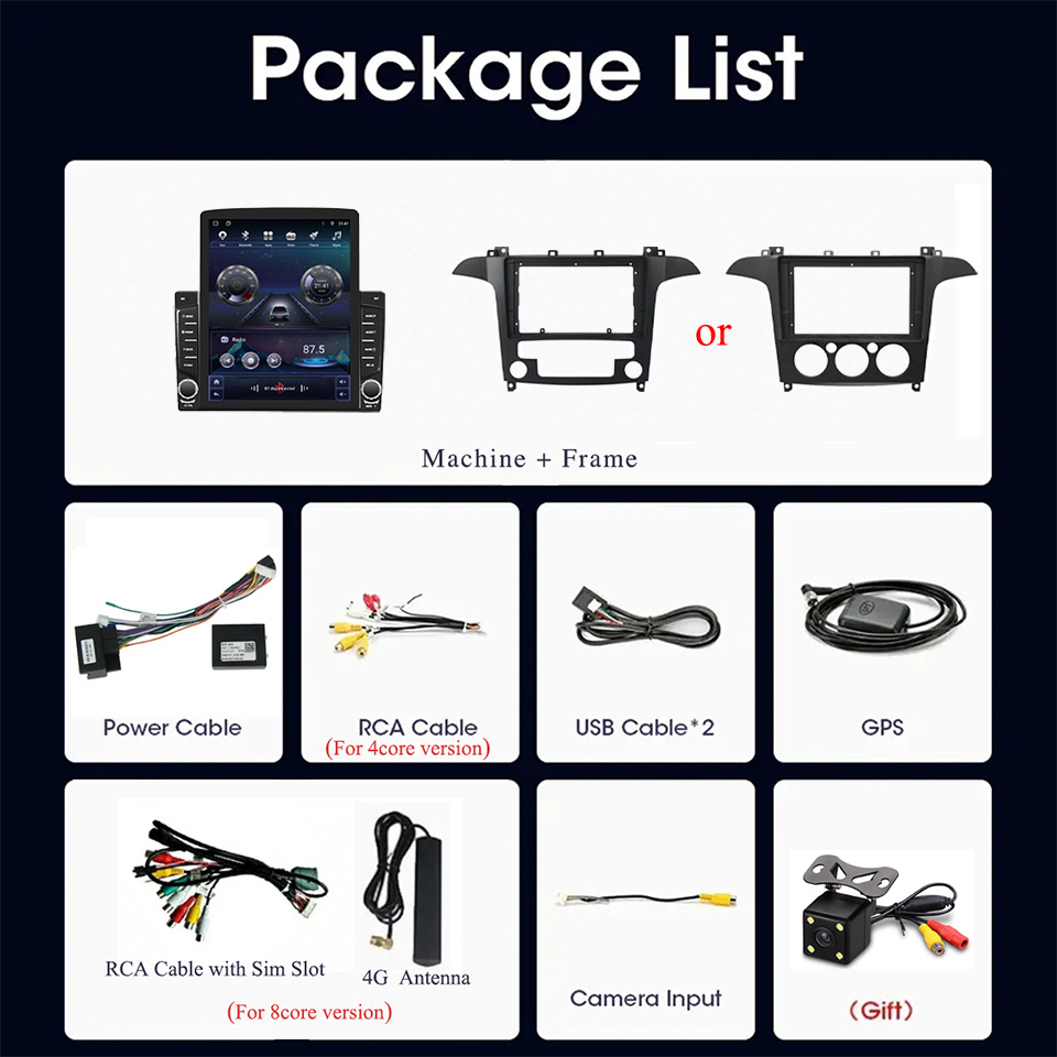 Android 14 8G+128G Car Radio F - Tablet Danish Mobile & Accessories Faisalabad recension och pris