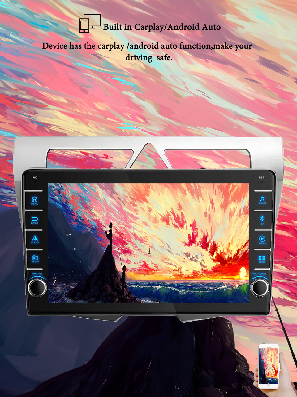8G+128G Android 14 For Kia Pic - Tablet Danish Mobile & Accessories Faisalabad recension och pris